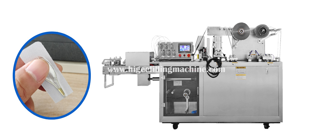 2 blister liquid filling and sealing machine