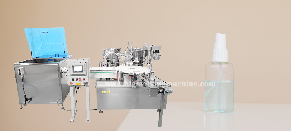 2 explosion proof filling capping machine