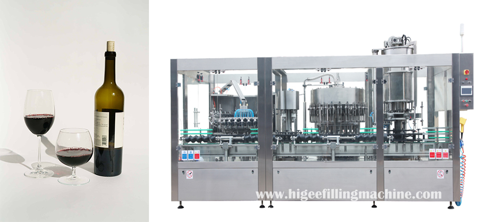 2 wine filling capping machine