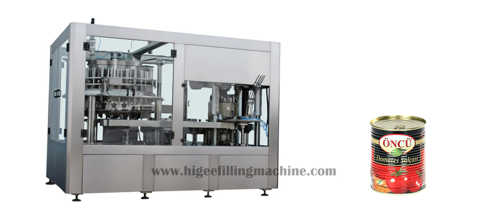 3 tomato sauce filling machine