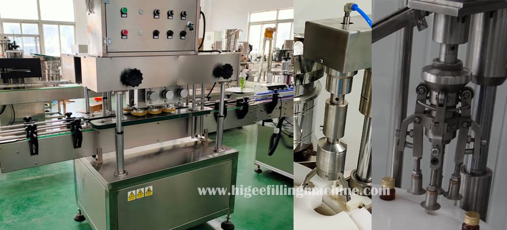 4 different type of capping machine
