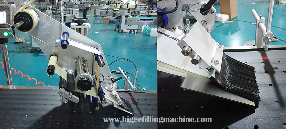4 labeling machine for top surface