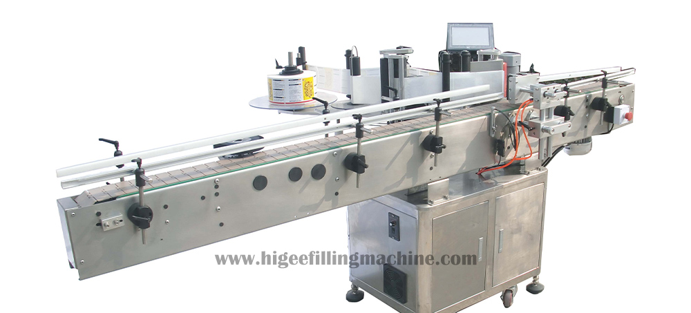 HDY fixed position round bottle labeling machine