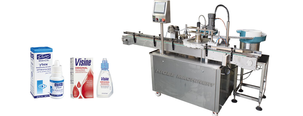 eye drop filling and capping machine
